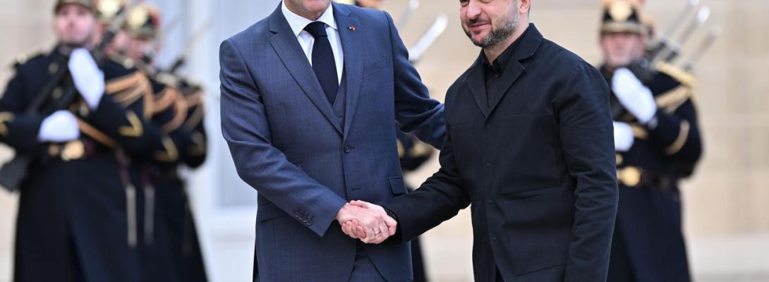 Саміт "коаліції рішучих" в Парижі стартуватиме зустріччю Зеленського та Макрона