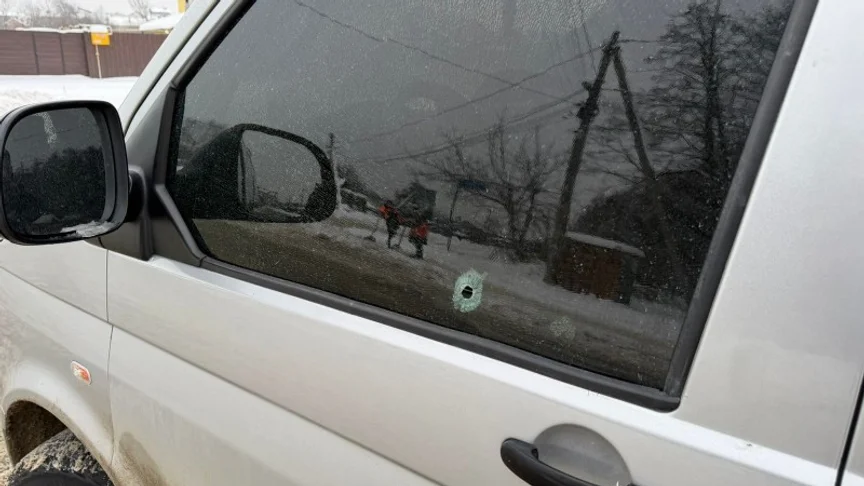 Кривава розправа на Львівщині! Мікроавтобус ТЦК розстріляли просто посеред дороги