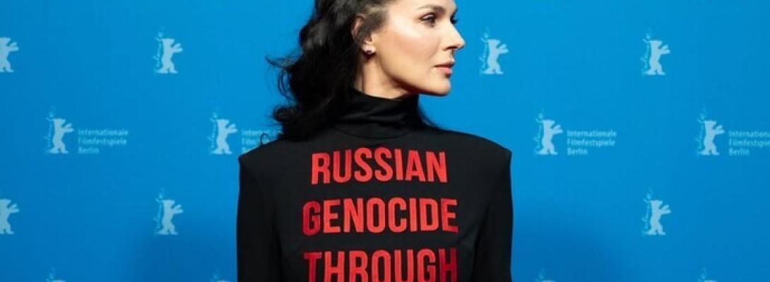 Маша Єфросиніна розкрила правду про геноцид українців на Берлінському кінофестивалі