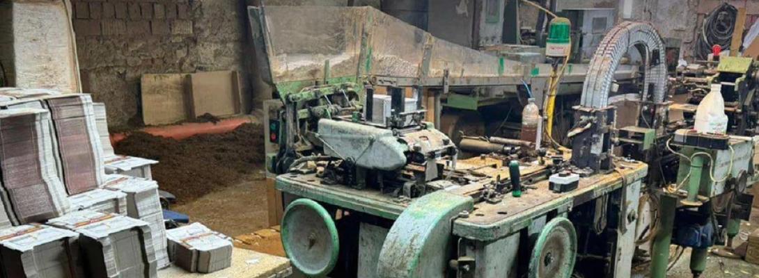 Тютюнова мафія в дії: на Черкащині накрили фабрику, яка завалювала ринок сурогатом