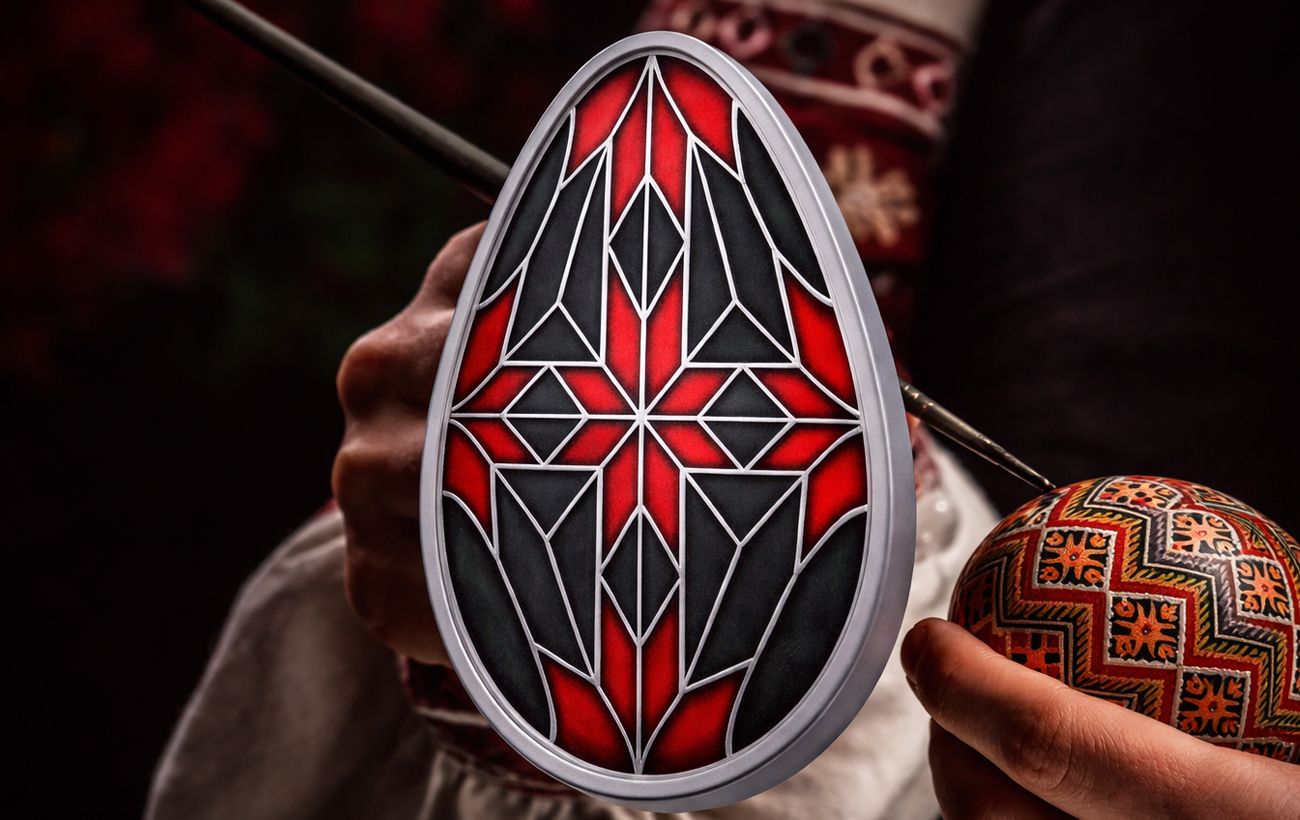 Великодня новинка від НБУ: як виглядає срібна монета-писанка та скільки коштує