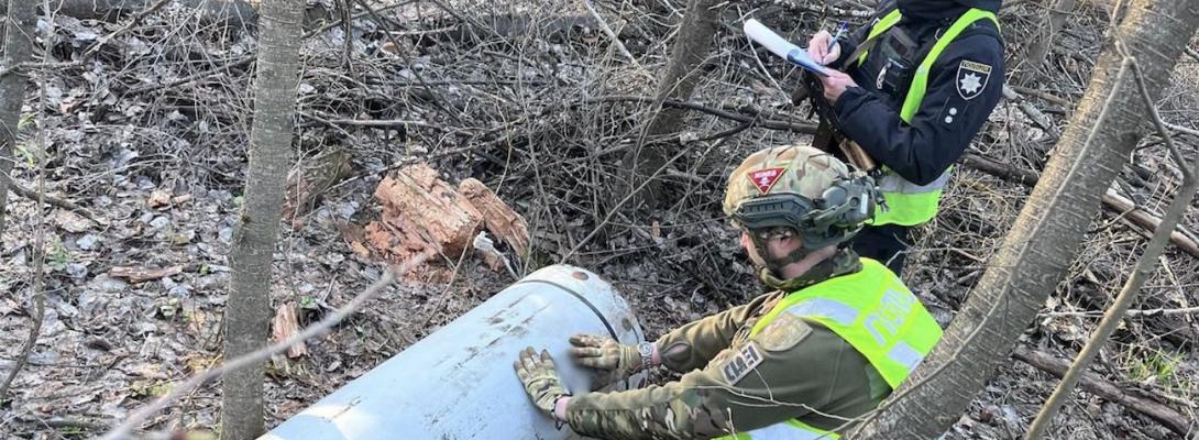 У Києві виявили бойову частину російського "Іскандера": поліція зробила попередження