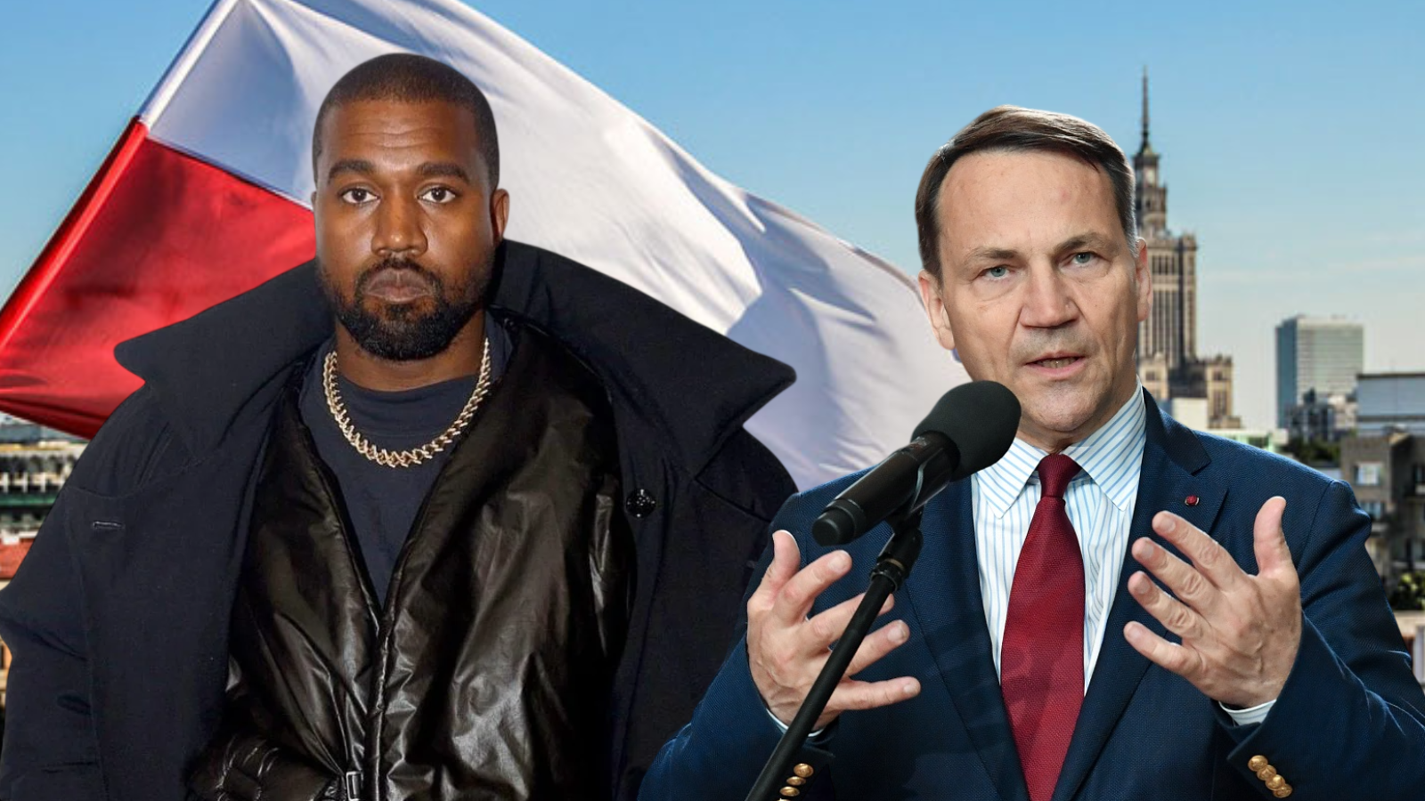 "Фашисти мають бути у в'язниці": Сікорський жорстко розкритикував Каньє Веста 