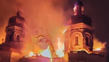 Кривава ніч у Києві! Окупанти вдарили по Києво-Печерській лаврі та житлових будинках