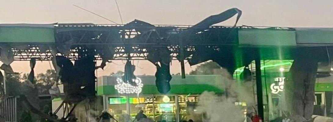 Росіяни вночі влаштували рейд на АЗС Дніпропетровщини: спалахнули пожежі