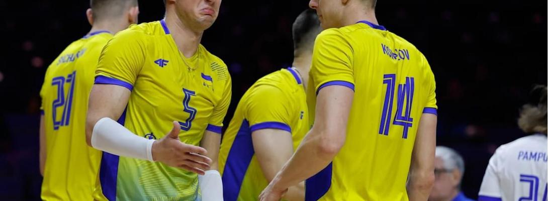 Нервова перемога: Україна обіграла Іран у волейбольній Лізі націй