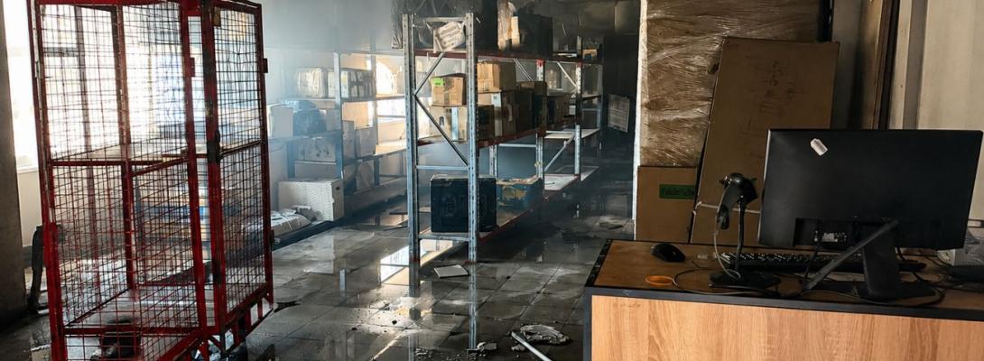 Російські окупанти вдарили КАБом по відділенню "Нової пошти" в Краматорську