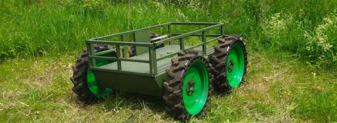 Українські військові створили НРК "Пегас", що здатен долати болота
