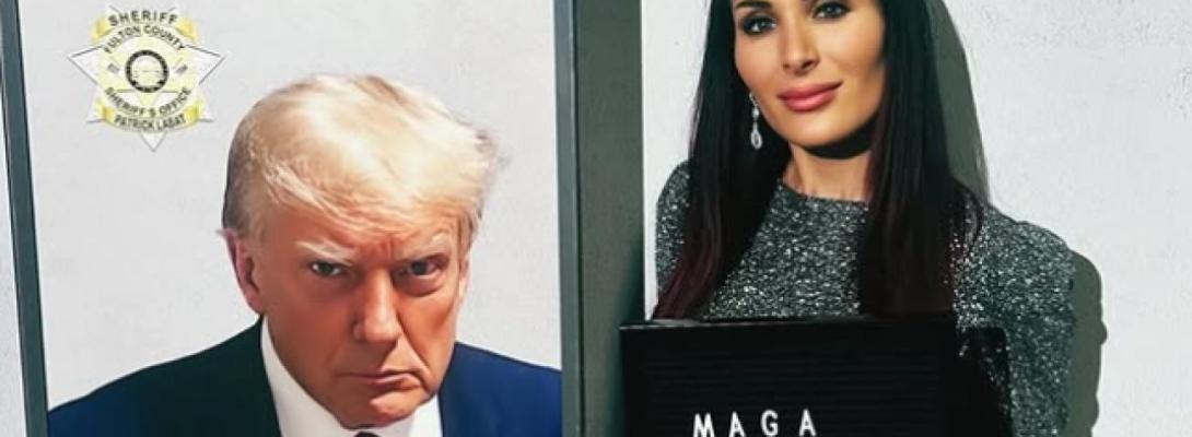 "Я не в РФ, бо не пропагандист": в Україну прибула блогерка з оточення Трампа