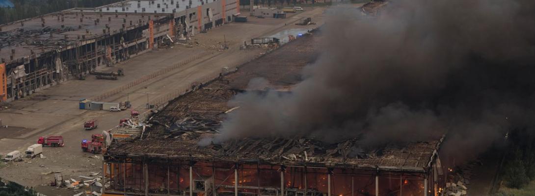 Російські окупанти знищили найбільший склад ROZETKA у день 21-річчя компанії