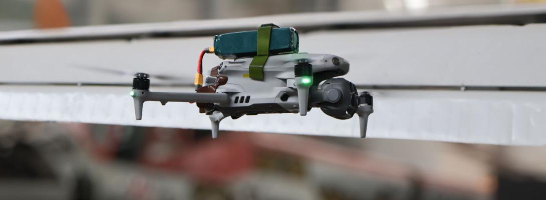 Українські розвідувальні дрони подвоїли час польоту завдяки новій батареї