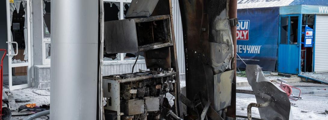 Удар по АЗС у Харкові: є загиблий, кількість постраждалих зросла до п'яти