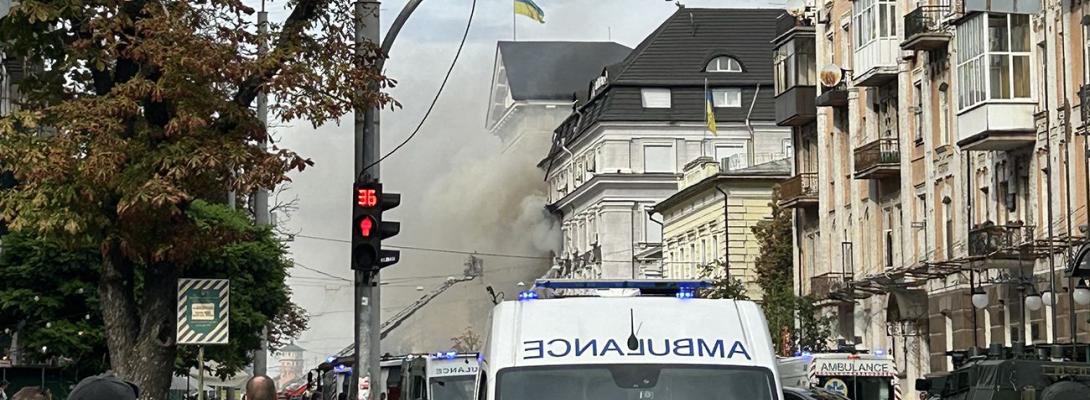 СБУ анонсувала болючу відповідь росії після удару дроном по будівлі відомства в Києві