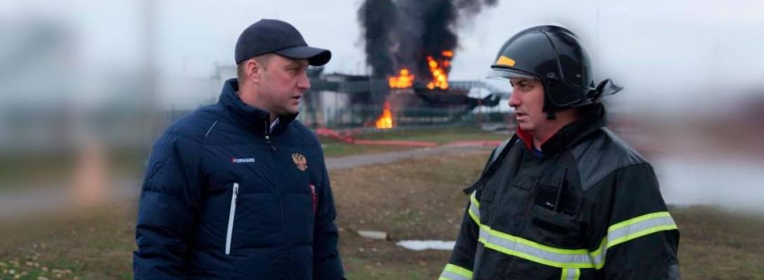 Нафтобаза бомбардувальників в Енгельсі горить вже третю добу після удару дронів