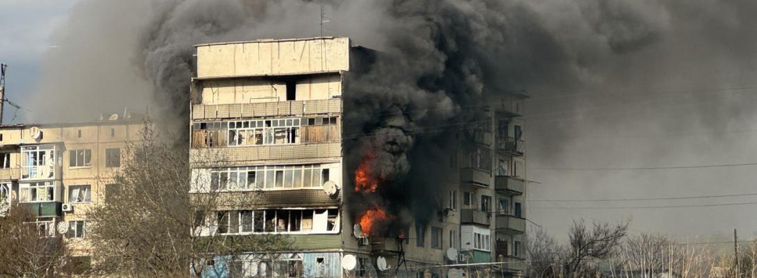 Військові показали знищення ворожого зв'язку у житловому будинку у Костянтинівці