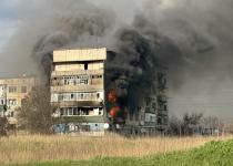 Военные показали уничтожение вражеской связи в жилом доме в Константиновке 