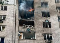 В Киеве русский дрон попал в многоэтажку: погиб ребенок, есть раненые