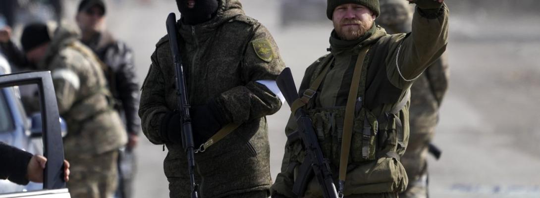 Сили оборони зупинили колону російської техніки, яка прямувала в бік України