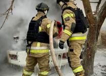 Російські терористи атакували рятувальників в Херсоні: почалась пожежа, є постраждалий