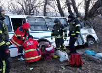 У Дніпропетровській області пасажирський автобус потрапив у ДТП: багато постраждалих
