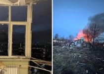 Масована атака безпілотників на росію: є жертви, пошкоджені будинки та автомобілі