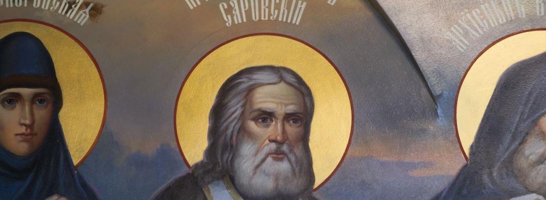 Окупація почалась із фресок? Навіщо МП зобразив у Лаврі покровителя ядерної зброї рф