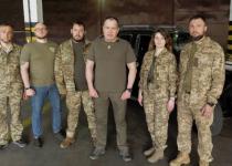 "Українська команда" передала автомобіль бійцям ТрО Києва на Запорізький напрямок