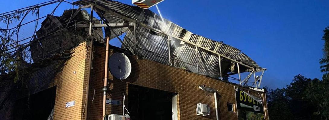 Російські терористи атакували Кременчук у Полтавській області, є постраждалі