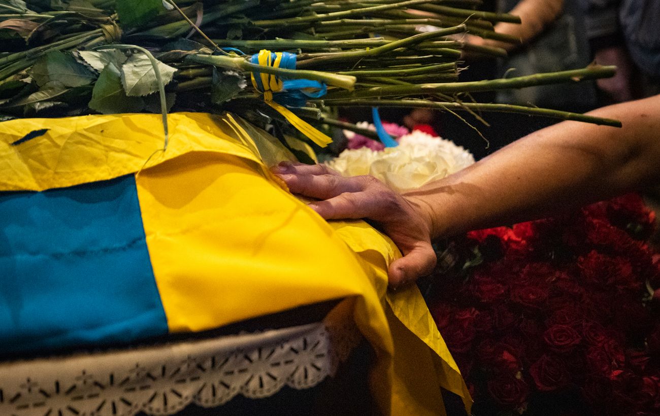 "Загинули, рятуючи інших": у Києві попрощалися з трьома рятувальниками, яких убила рф