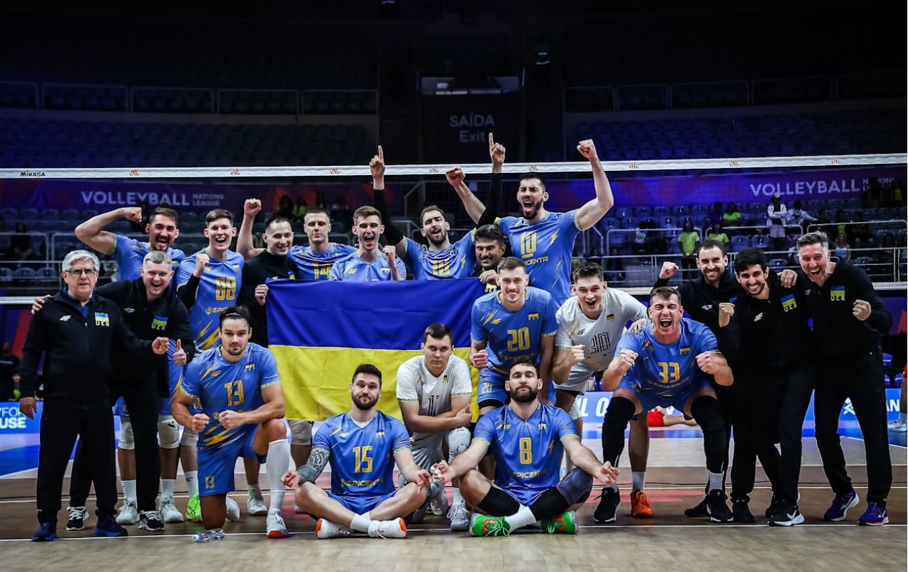 Збірна України розгромила США в історичному матчі волейбольної Ліги націй!