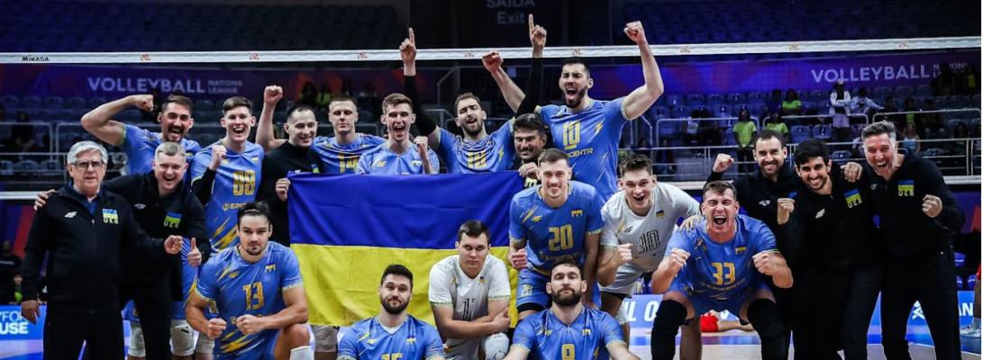 Збірна України розгромила США в історичному матчі волейбольної Ліги націй!