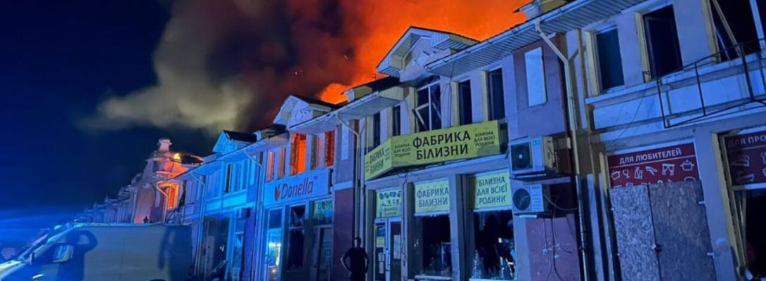 Ворог "відповів" на пропозицію припинити вогонь понад сотнею дронів вночі, - Зеленський