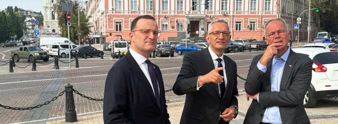 Лідери коаліційних фракцій Німеччини прибули до Києва: обговорять гарантії безпеки