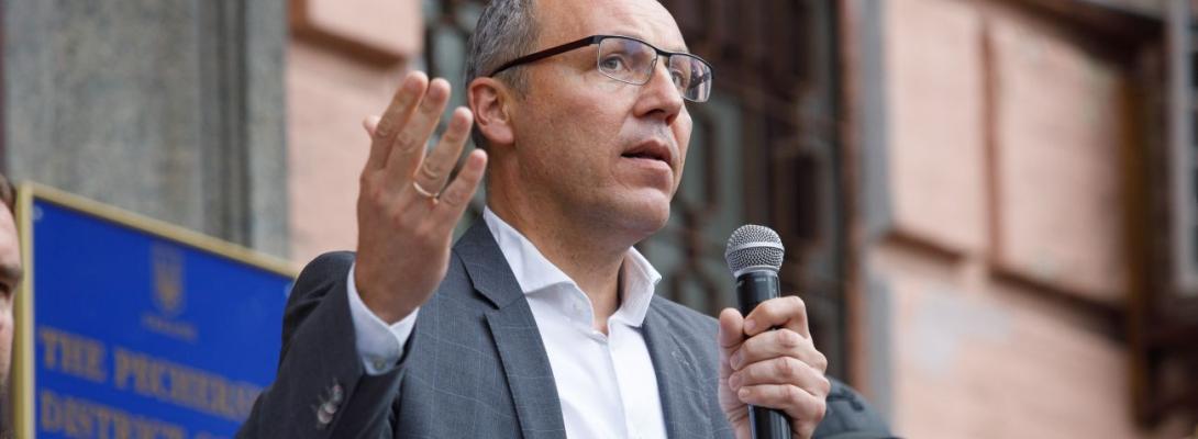 З'явилися перші фото підозрюваного у вбивстві Андрія Парубія: деталі розслідування