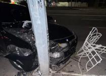 В Киеве работник автомойки угнал BMW клиента и разбил его: первые подробности