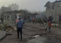 Как выглядит центр города Татарбунары в Одесской области после ракетного удара рф