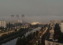 Киев окутал густой туман: полиция призывает водителей и пешеходов быть осторожными