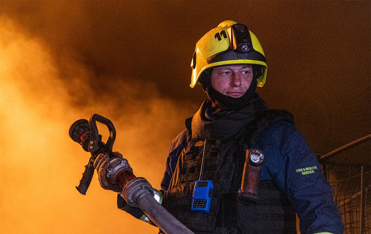 У Нікополі після російської атаки спалахнув купол храму: перші подробиці