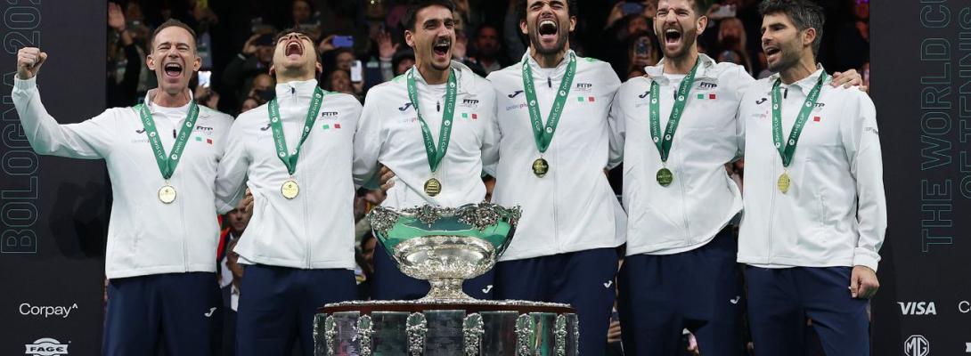 Кубок Девіса: Італія з Іспанією без Сіннера та Алькараса визначили чемпіона світу