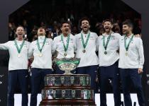 Кубок Дэвиса: Италия с Испанией без Синнера и Алькараса определили чемпиона мира