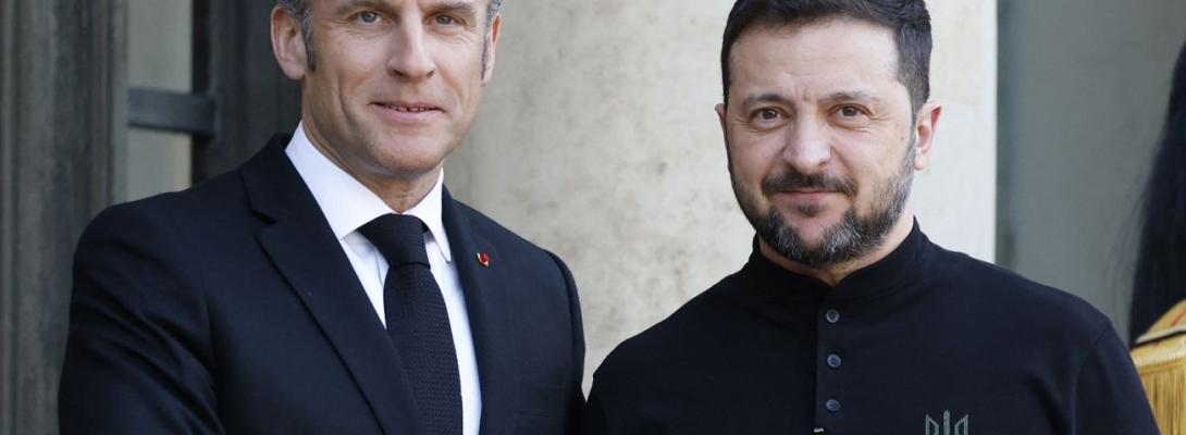 Зеленський прибув до Парижа для переговорів із Макроном: перші подробиці