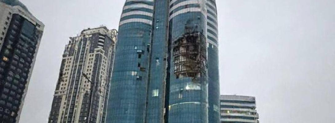 Взрывы в Чечне! Дрон попал в небоскреб рядом с резиденцией Кадырова: первые подробности