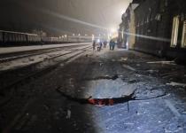 Поврежден ударом рф вокзал в Пятихатках: в "Укрзализныце" показали последствия